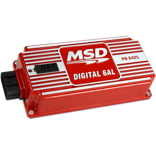 MSD Digital 6AL Ignition Control - Red MSD Autoparts