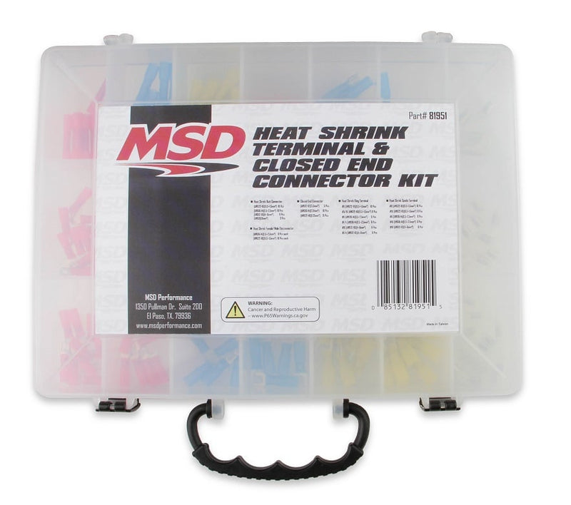 MSD Heat Shrink Terminal Kit MSD Autoparts