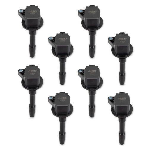 MSD Ignition Coil - Blaster - Ford 5.2L - V8 - SuperCharged - Black - 8 Pack MSD Autoparts