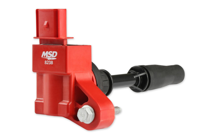MSD Ignition Coil - Blaster Series - GM 4-Cyl Engines - Red MSD Autoparts