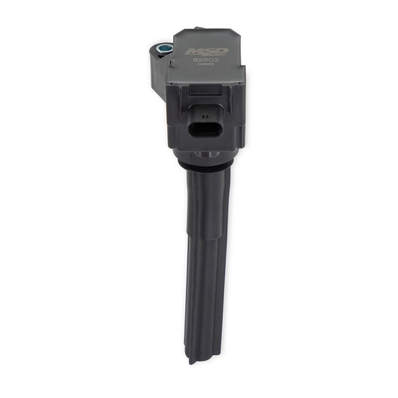 MSD Ignition Coil - Ford EcoBoost - 2.7L / 3.0L V6 - Black - Single MSD Autoparts