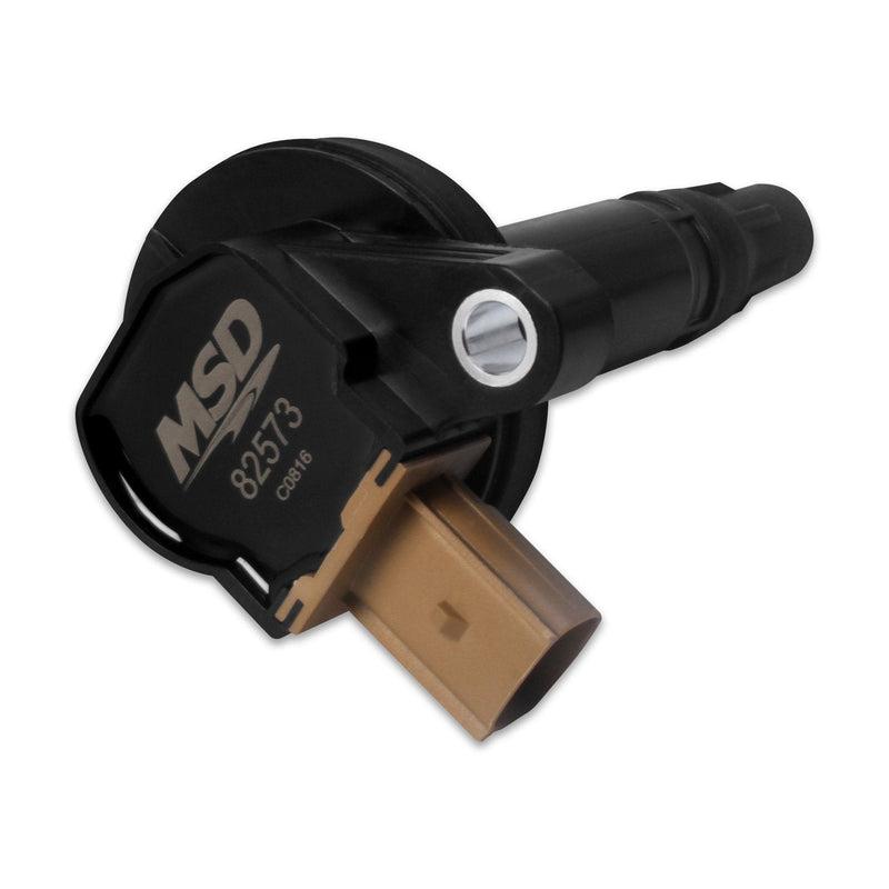 MSD Ignition Coil - Ford EcoBoost - 3.5L V6 - 3-Pin Connector - Black MSD Autoparts