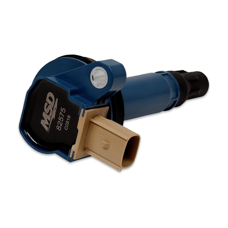 MSD Ignition Coil - Ford EcoBoost - 3.5L V6 - 3-Pin Connector - Blue MSD Autoparts