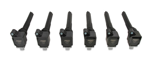 MSD Ignition Coil - Ford EcoBoost - 3.5L V6 - Black - 6-Pack MSD Autoparts