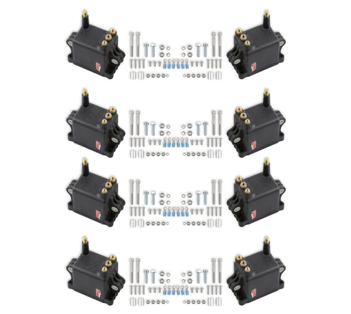 MSD Ignition Coil - High Output - Black - 8-Pack MSD Autoparts