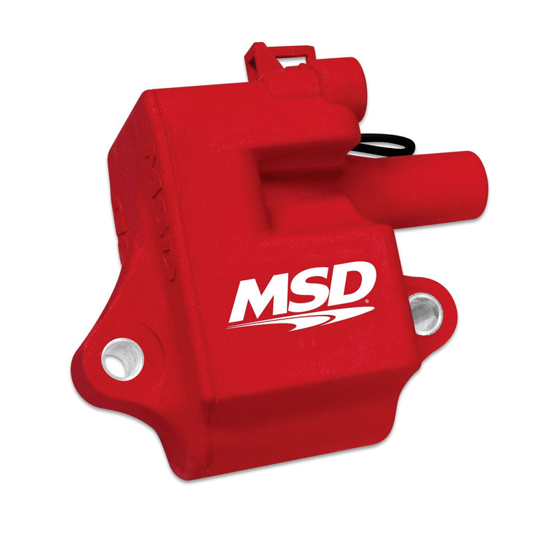 MSD Ignition Coil - Pro Power Series - GM LS1/LS6 Engines - Red MSD Autoparts