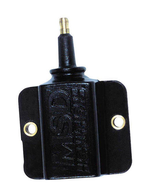 MSD Ignition Coil (Single Tower), Isolated Ground Coil, Black, Individual MSD Autoparts