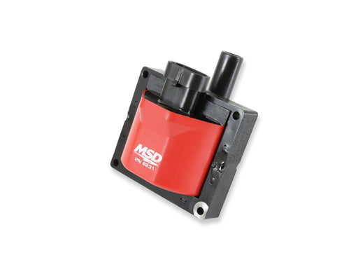 MSD Ignition Connector Coil, Red, 1996-1997 GM engines, Individual MSD Autoparts