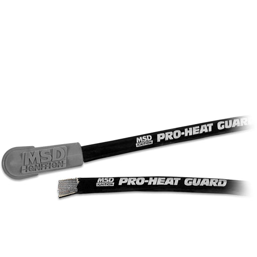 MSD Pro-Heat Guard, Hi-Temp Silicone Sleeve, 25' MSD Autoparts