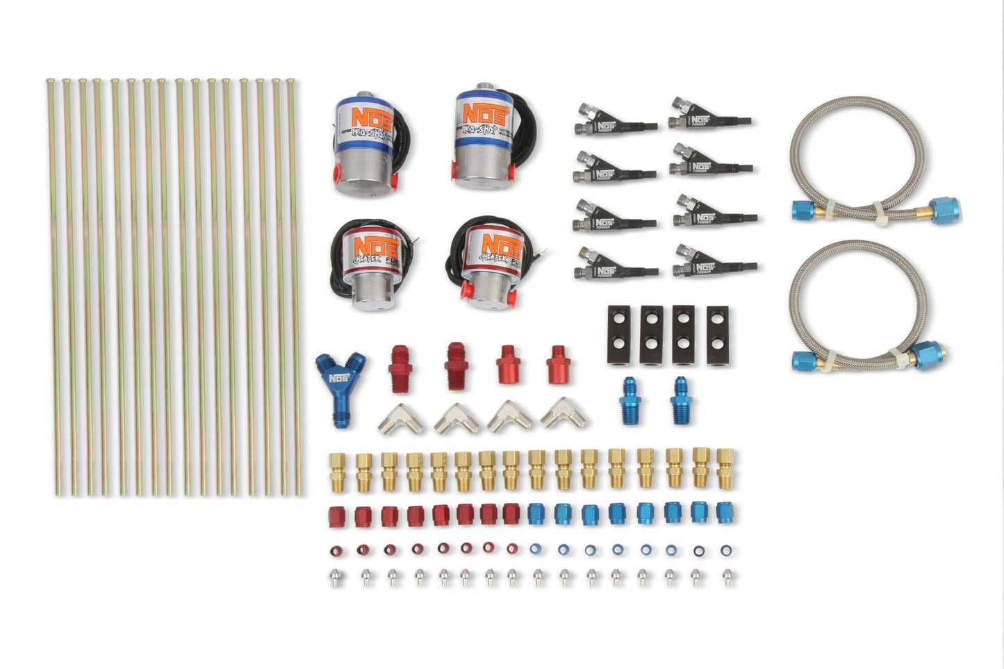 NOS Custom Nitrous Plumbing Kit Pro-Shot Fogger NOS Autoparts