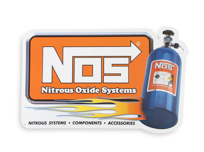 NOS Metal Sign NOS Autoparts