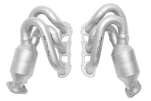 Porsche 981 GT4 / Boxster Spyder / Clubsport SOUL Long Tube Street Headers SOUL PERFORMANCE
