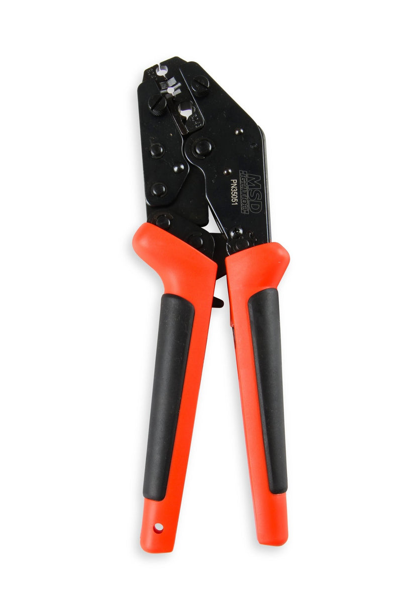 Pro Crimp Tool, Ratchet Action MSD Autoparts