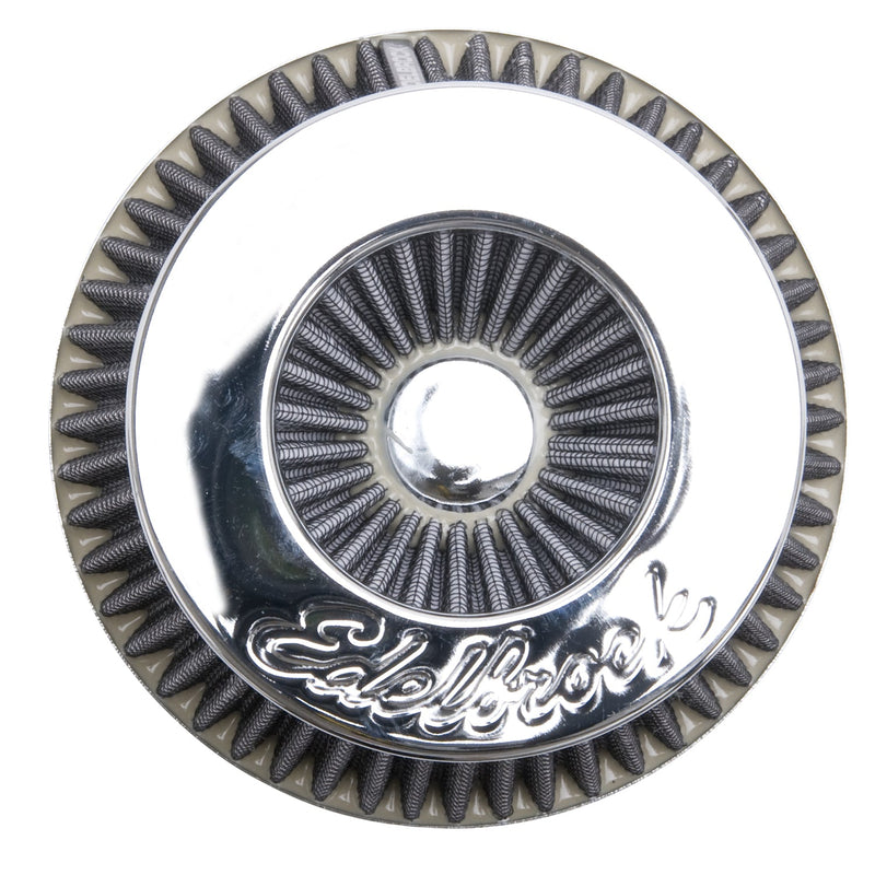 Pro-Flo Universal White Medium Conical Air Filter with 3", 3.5", and 4" Inlet EDELBROCK Autoparts