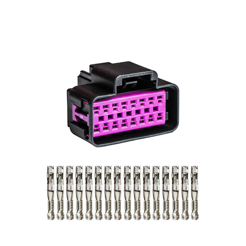 PRO550/600 16-Way Connector Kit (Harness Side) FUEL TECH Autoparts