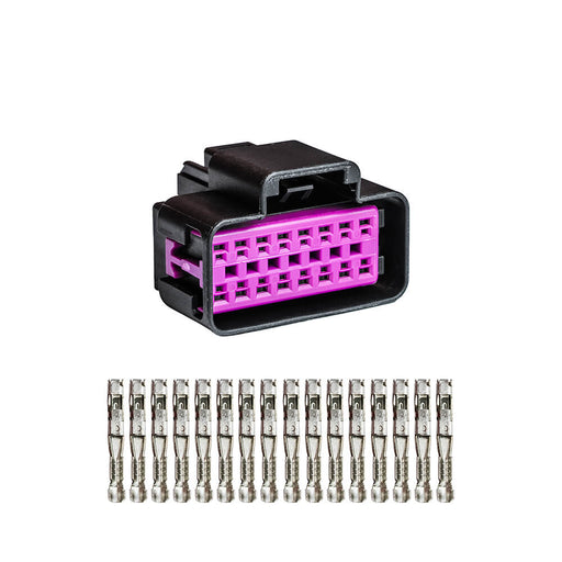 PRO550/600 16-Way Connector Kit (Harness Side) FUEL TECH Autoparts
