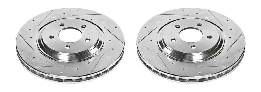 PowerStop Evolution Drilled and Slotted Rotors for 1994-2004 MUSTANG - AR-8144XPR
