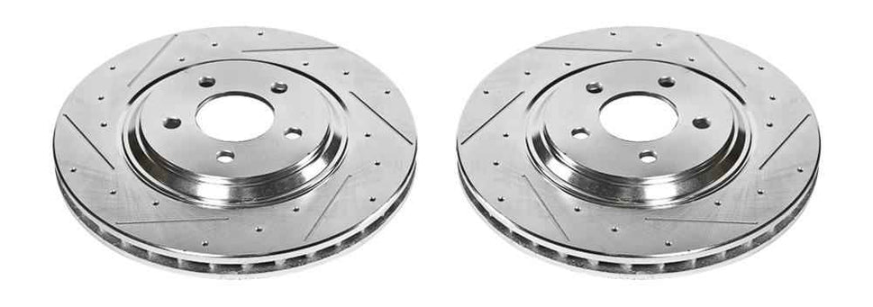 PowerStop Evolution Drilled and Slotted Rotors for 1994-2004 MUSTANG - AR-8144XPR