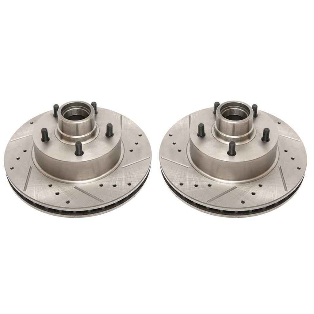 PowerStop Evolution Drilled and Slotted Rotors AR-8208XPR