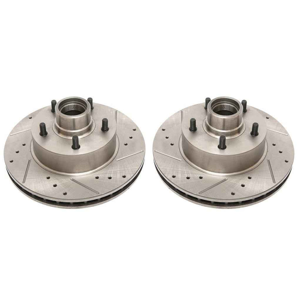 PowerStop Evolution Drilled and Slotted Rotors AR-8208XPR