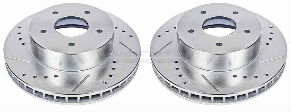 PowerStop Evolution Drilled and Slotted Rotors for 1963-1982 CORVETTE - AR-8210XPR