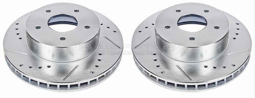 PowerStop Evolution Drilled and Slotted Rotors for 1963-1982 CORVETTE - AR-8210XPR PowerStop Autoparts