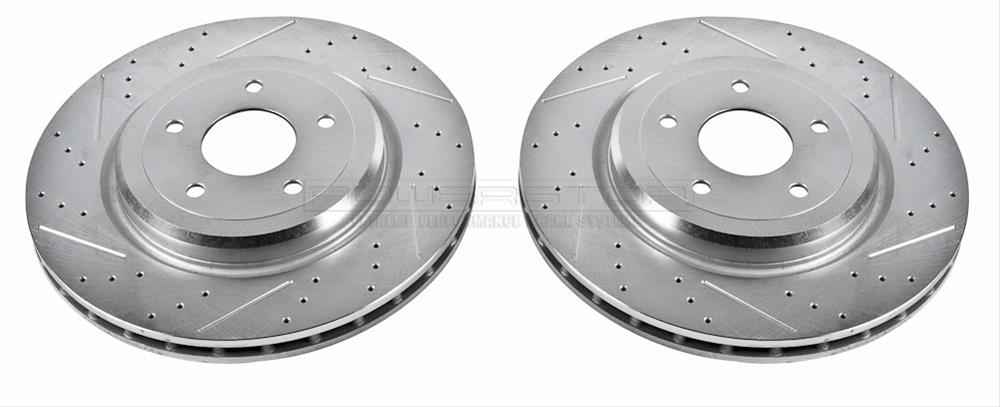 PowerStop Evolution Drilled and Slotted Rotors for 2006-2013 CORVETTE - AR-82114XPR