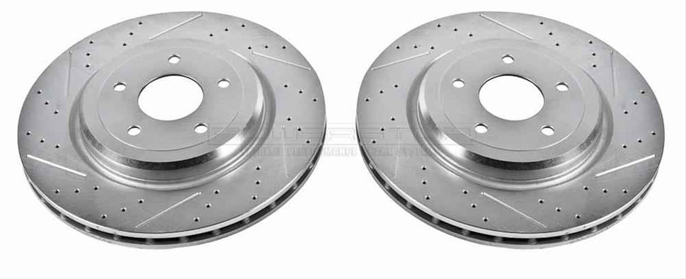 PowerStop Evolution Drilled and Slotted Rotors for 2006-2013 CORVETTE - AR-82114XPR