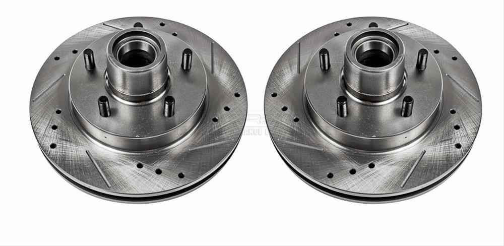 PowerStop Evolution Drilled and Slotted Rotors AR-8213XPR