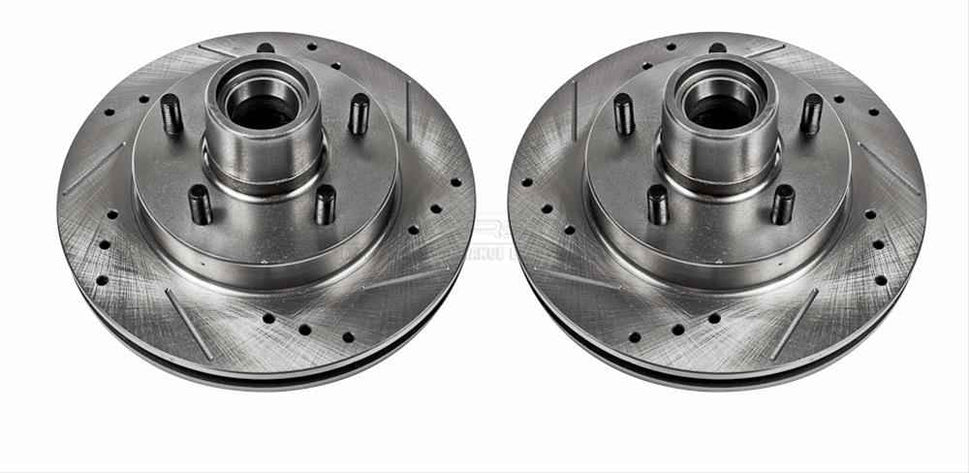 PowerStop Evolution Drilled and Slotted Rotors AR-8213XPR