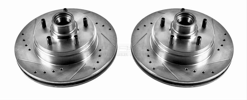 PowerStop Evolution Drilled and Slotted Rotors AR-8235XPR