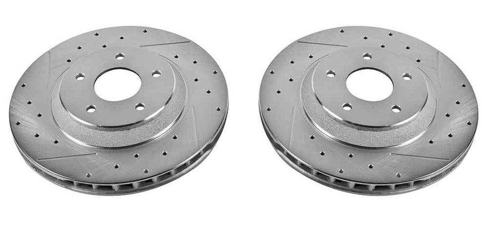 PowerStop Evolution Drilled and Slotted Rotors for 1988-1996 CORVETTE - AR-8246XPR