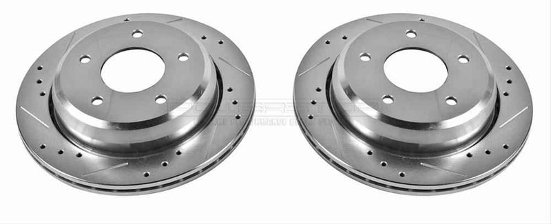 PowerStop Evolution Drilled and Slotted Rotors for 1994-1996 CAPRICE, IMPALA - AR-8253XPR PowerStop Autoparts