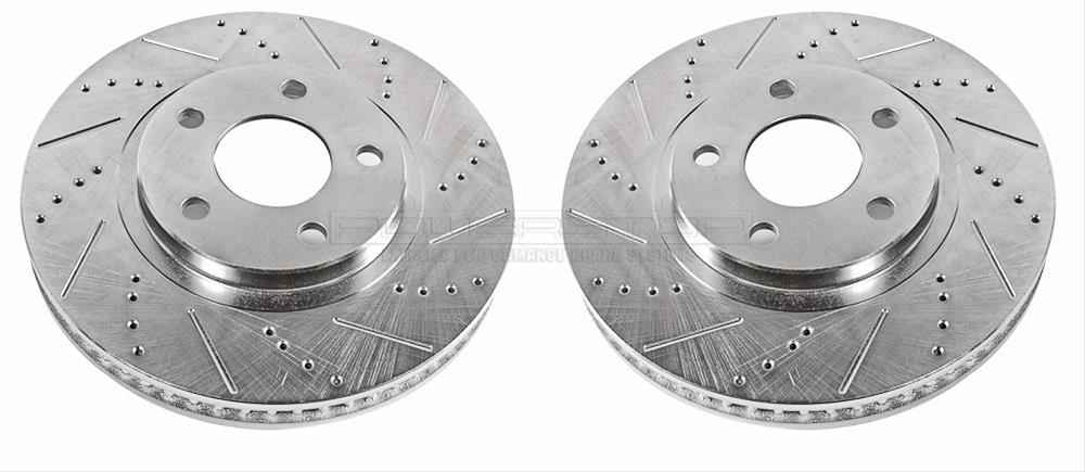PowerStop Evolution Drilled and Slotted Rotors AR-8255XPR
