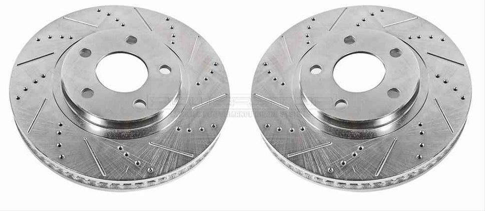 PowerStop Evolution Drilled and Slotted Rotors AR-8255XPR