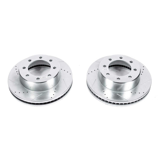 PowerStop Evolution Drilled and Slotted Rotors AR-8373XPR PowerStop Autoparts