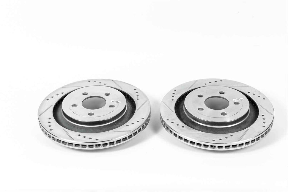 PowerStop Evolution Drilled and Slotted Rotors for 2015-2023 MUSTANG - AR-85160XPR