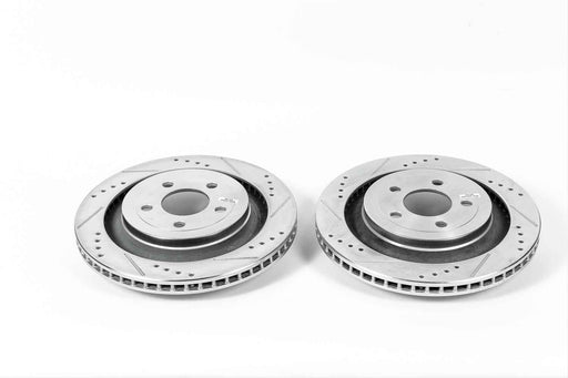 PowerStop Evolution Drilled and Slotted Rotors for 2015-2023 MUSTANG - AR-85160XPR PowerStop Autoparts
