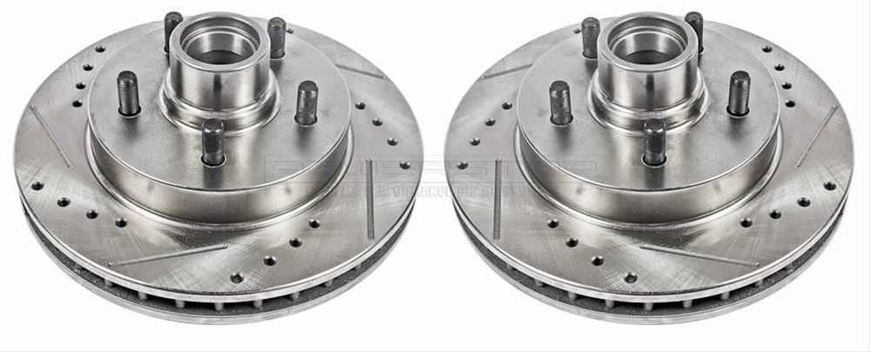 PowerStop Evolution Drilled and Slotted Rotors AR-8625XPR