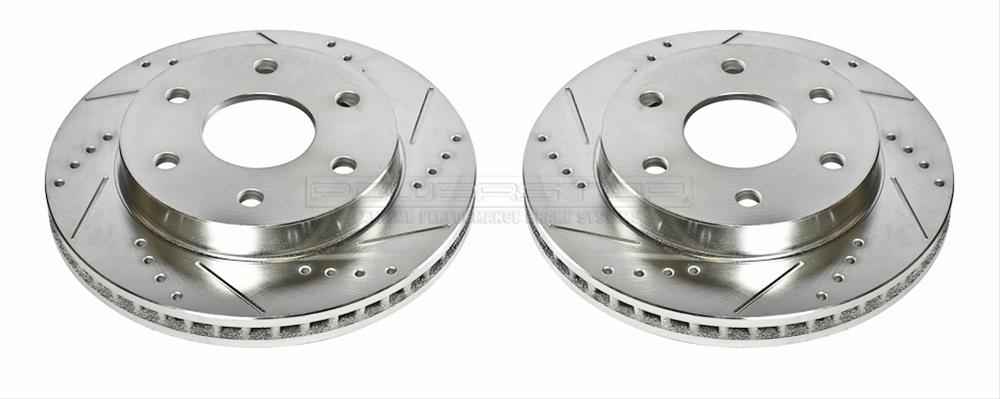 PowerStop Evolution Drilled and Slotted Rotors AR-8640XPR