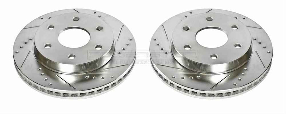 PowerStop Evolution Drilled and Slotted Rotors AR-8640XPR