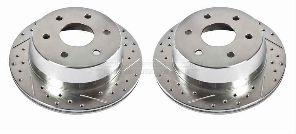 PowerStop Evolution Drilled and Slotted Rotors AR-8641XPR
