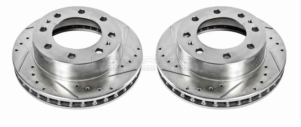 PowerStop Evolution Drilled and Slotted Rotors AR-8642XPR