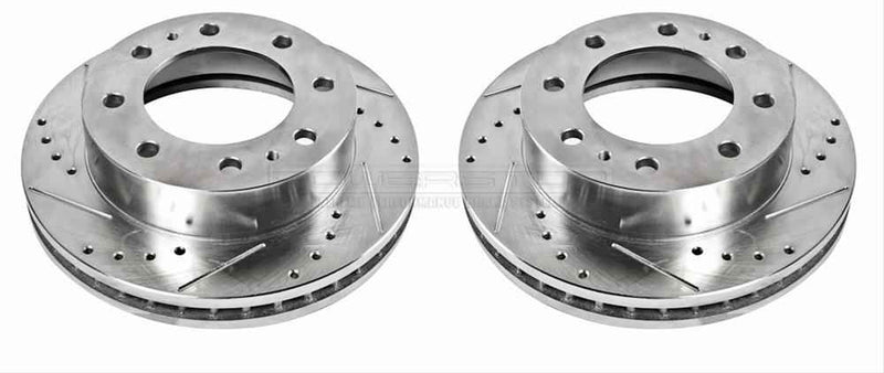 PowerStop Evolution Drilled and Slotted Rotors AR-8655XPR PowerStop Autoparts