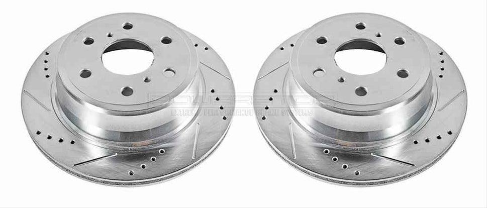PowerStop Evolution Drilled and Slotted Rotors AR-8658XPR