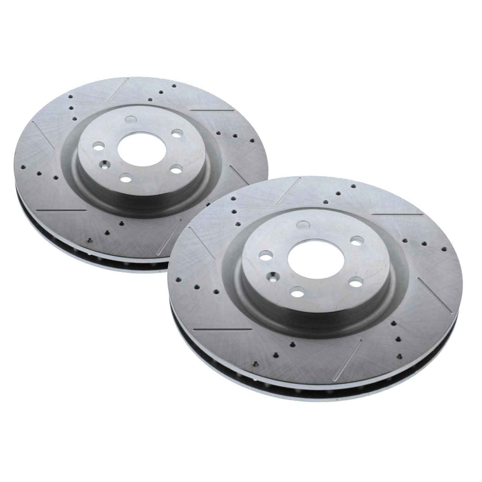 PowerStop Evolution Drilled and Slotted Rotors AR-8680XPR