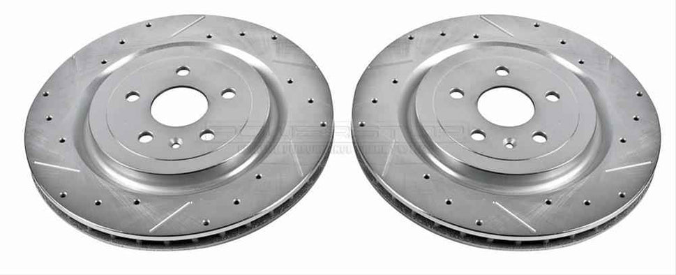 PowerStop Evolution Drilled and Slotted Rotors for 2010-2024 CAMARO, 2009-2019 CTS - AR-8681XPR