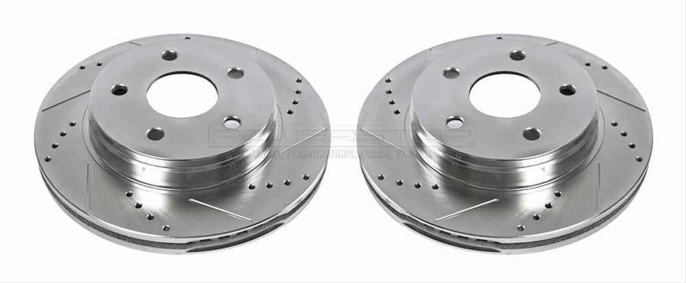 PowerStop Evolution Drilled and Slotted Rotors AR-8750XPR