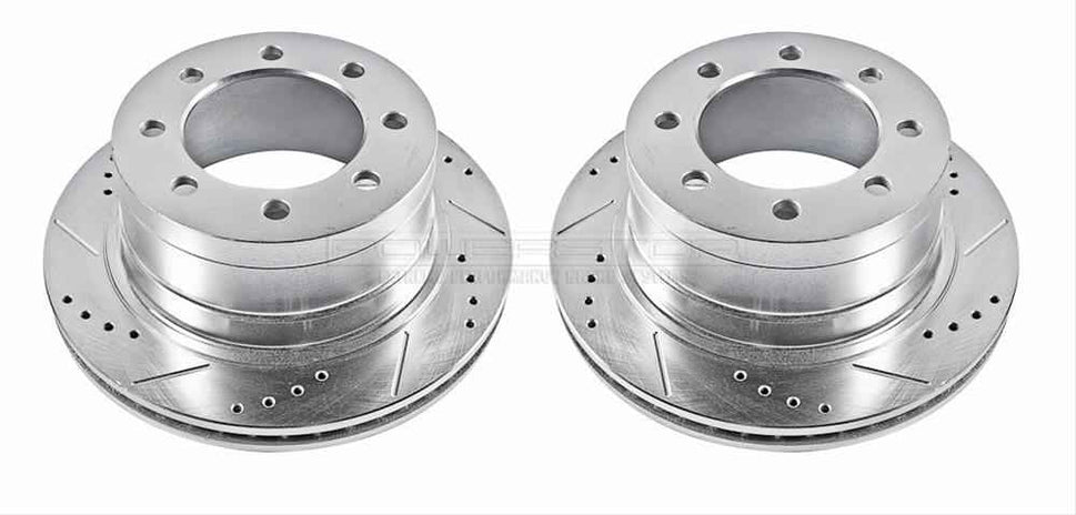 PowerStop Evolution Drilled and Slotted Rotors for 2003-2008 RAM 3500, RAM 2500, 2006-2008 RAM 1500 - AR-8772XPR