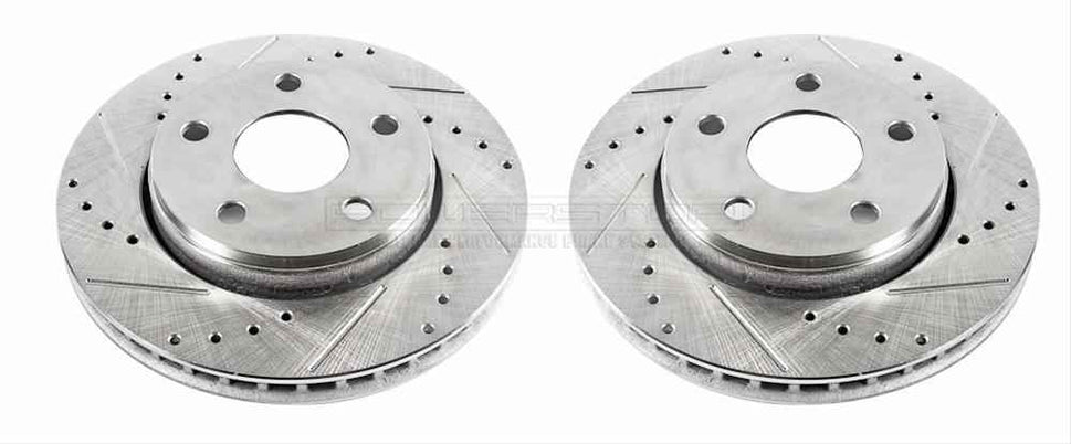 PowerStop Evolution Drilled and Slotted Rotors for 2007-2017 WRANGLER, 2018 WRANGLER JK - AR-8780XPR